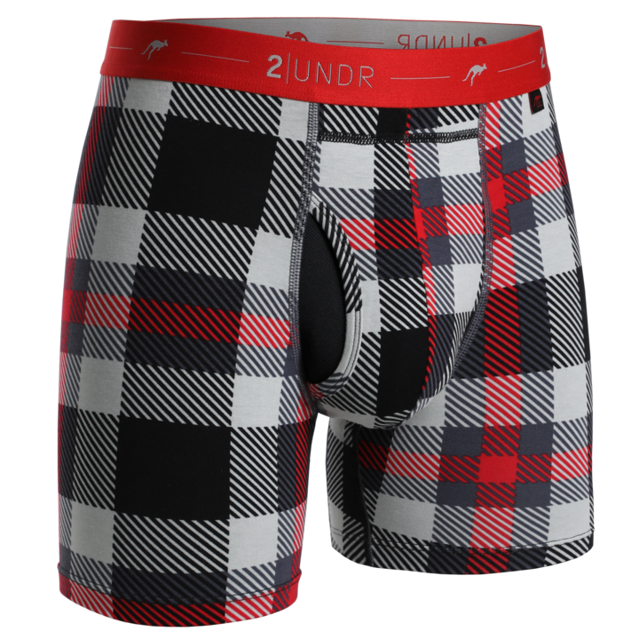 2UNDR 6" Day Shift Boxer Brief - Mac Plaid