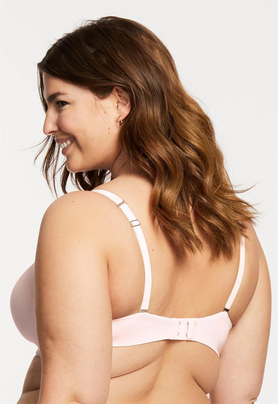 Wireless Convertible T-shirt Bra 9317 - Blush