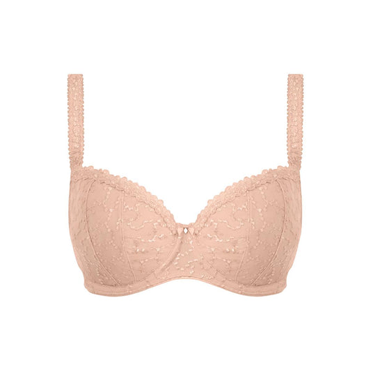 Ana (X) Padded Half Cup Bra FL6703 - Natural Beige