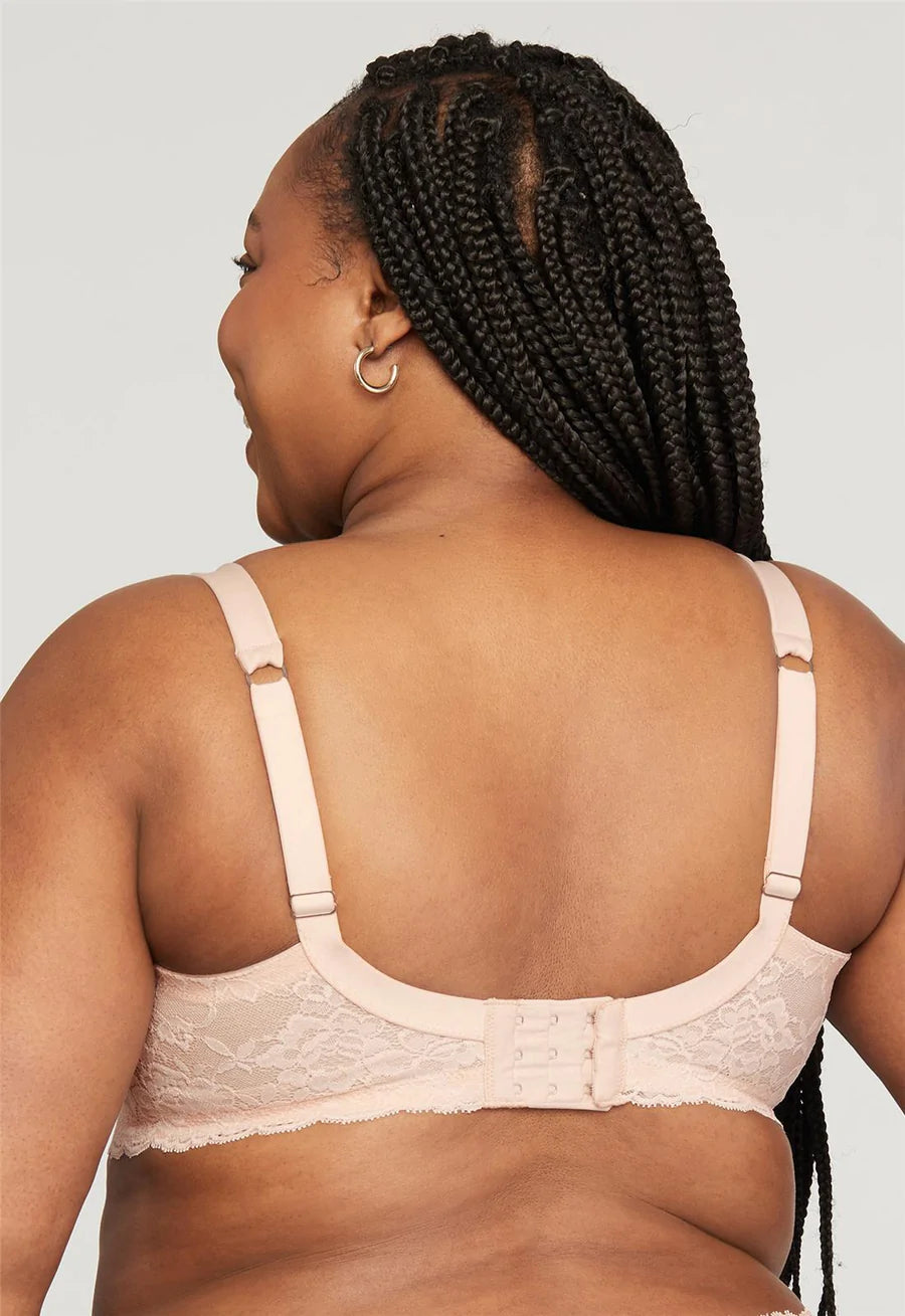 Pure Plus Full Coverage Minimizer T-shirt Bra 9320 - Champagne