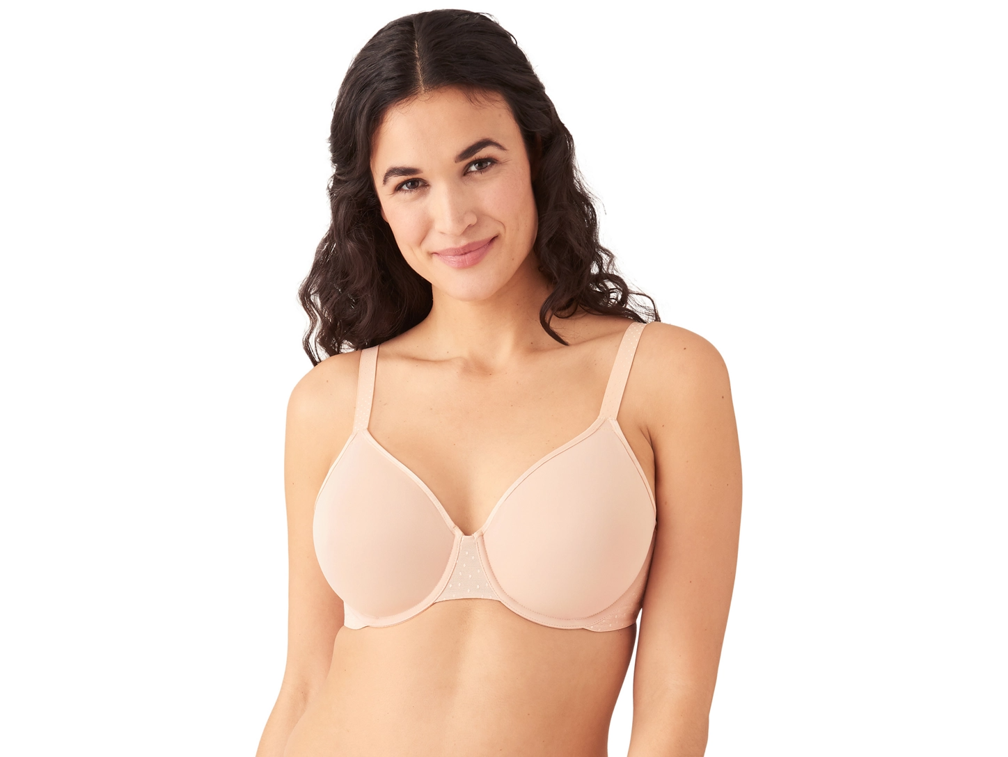 Wacoal Womens Seamless Bra Natural Nude Colour Size 36D NEW