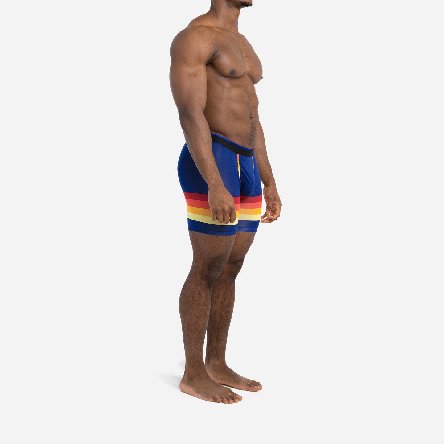 BN3TH 6.5" Classic Boxer Brief - Retrostripe Navy
