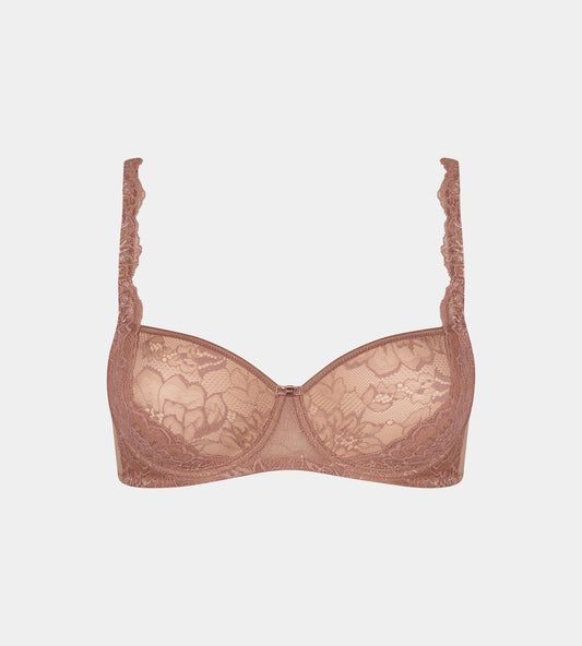 Amourette Charm Underwire Padded Bra - Rust