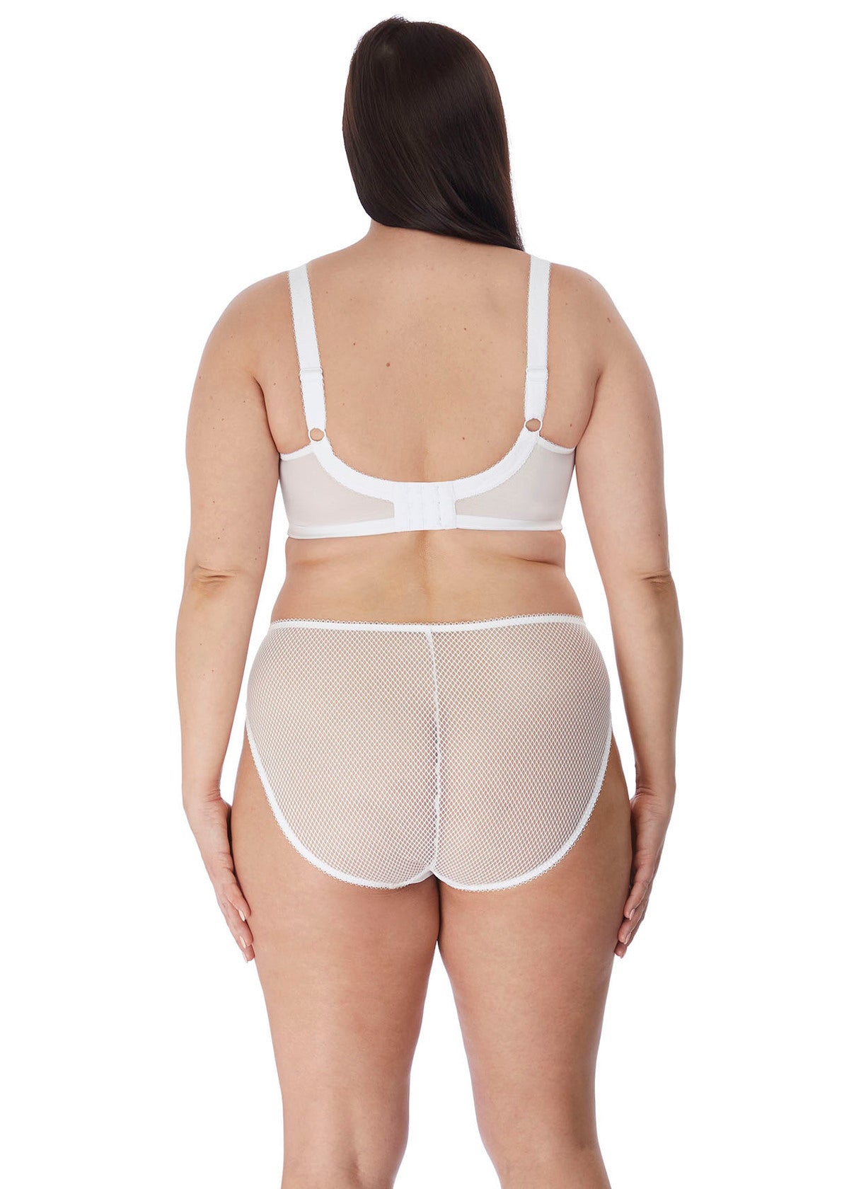 Charley High Leg Brief EL4386 - White