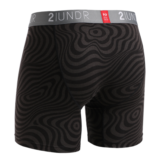 2UNDR 6" Swing Shift Boxer Brief - Zebrata