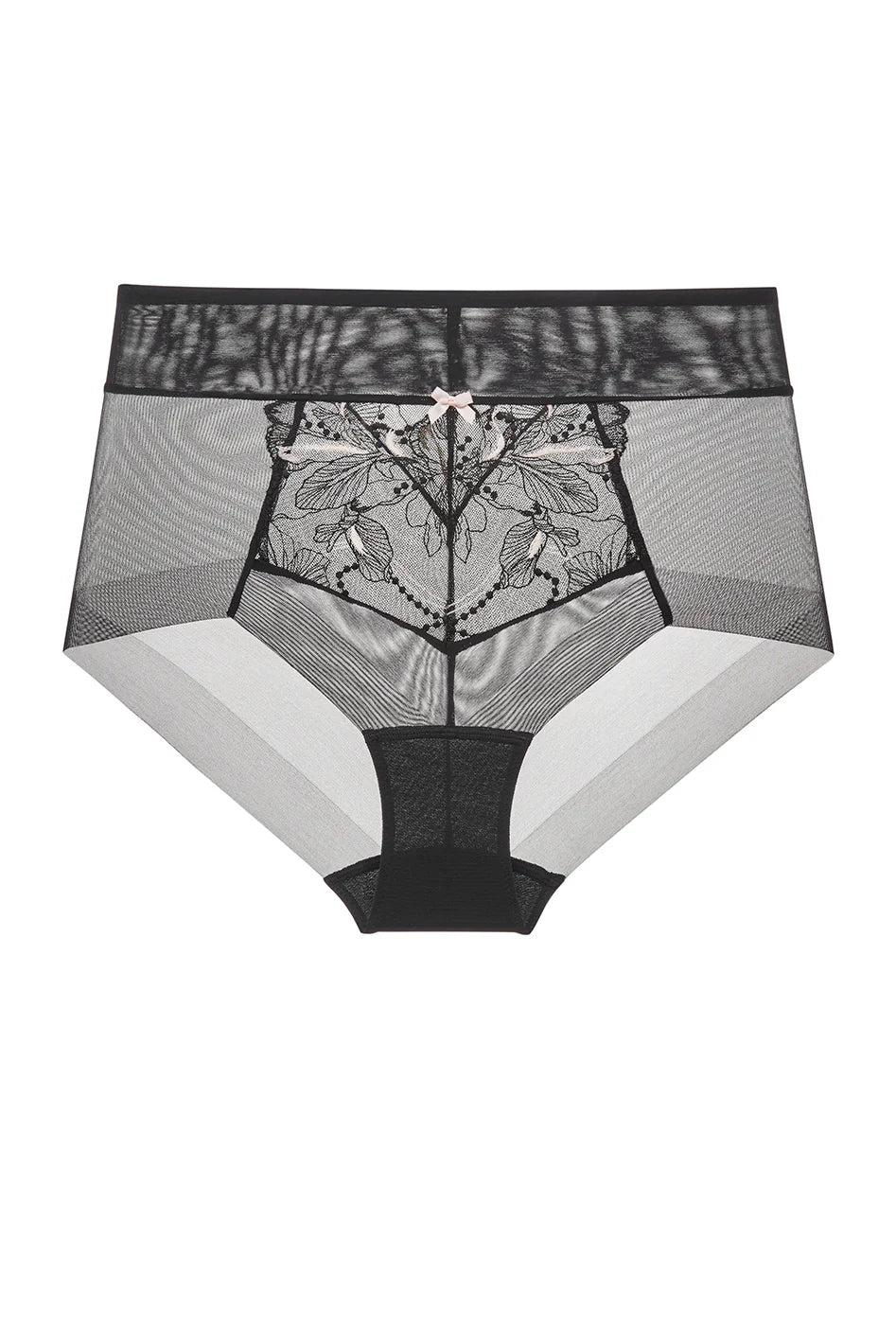 Penny (X) Ultra High-Rise Cheeky Brief - Black