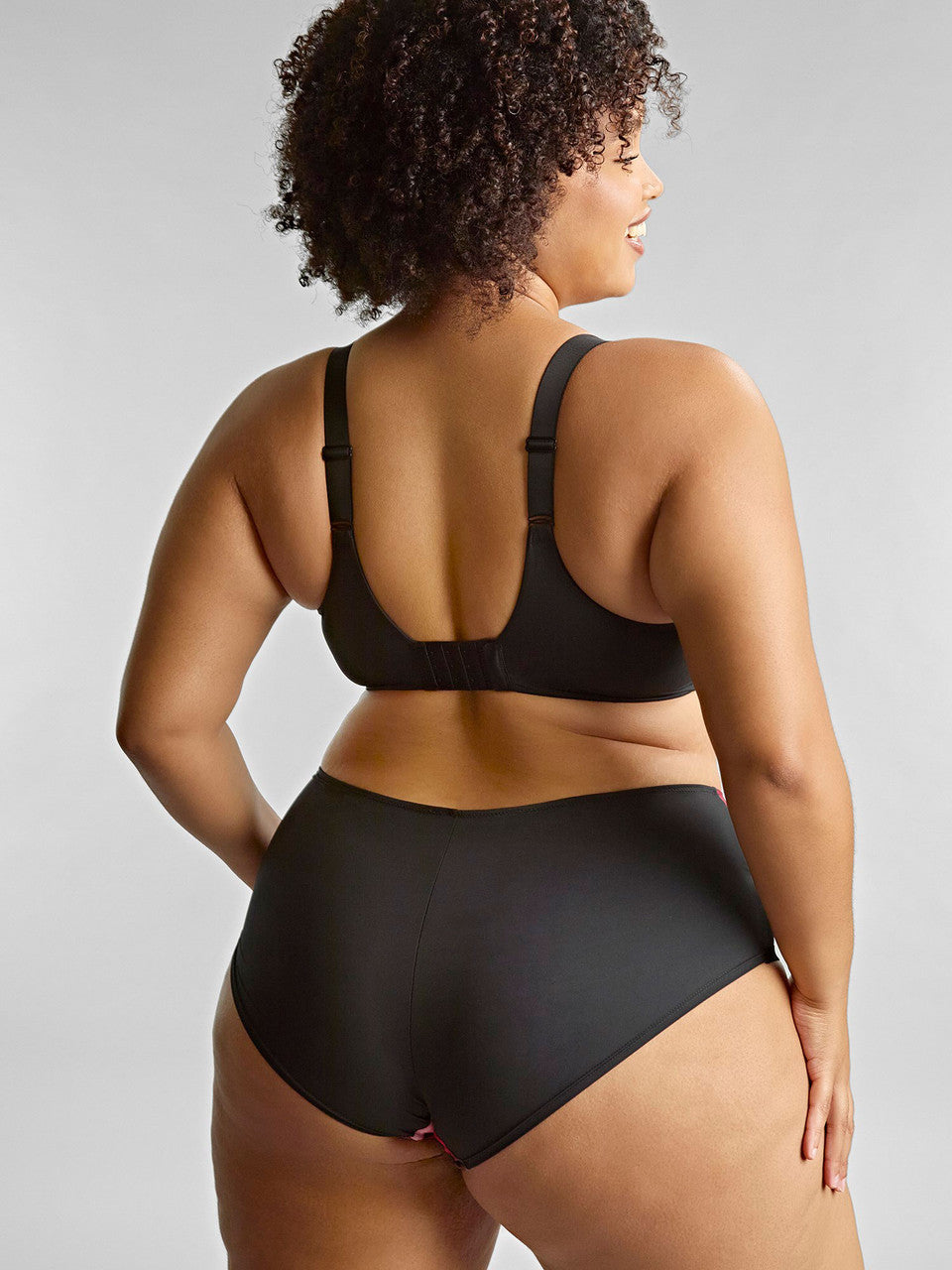Bliss (SC) Full Cup Bra 10685B - Rose Print