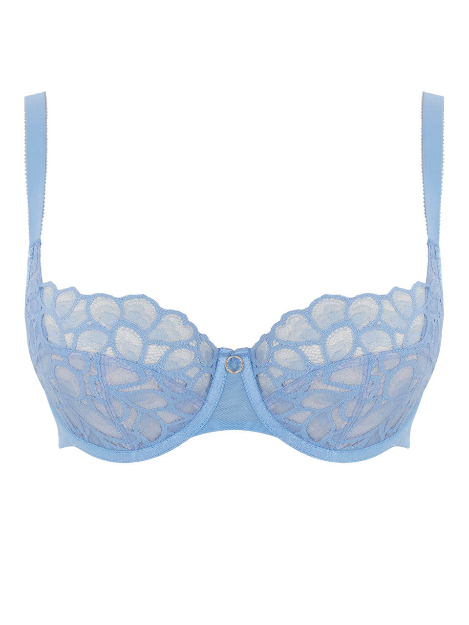 Allure (SC) Demi Balcony Bra 10761 - Bluebell