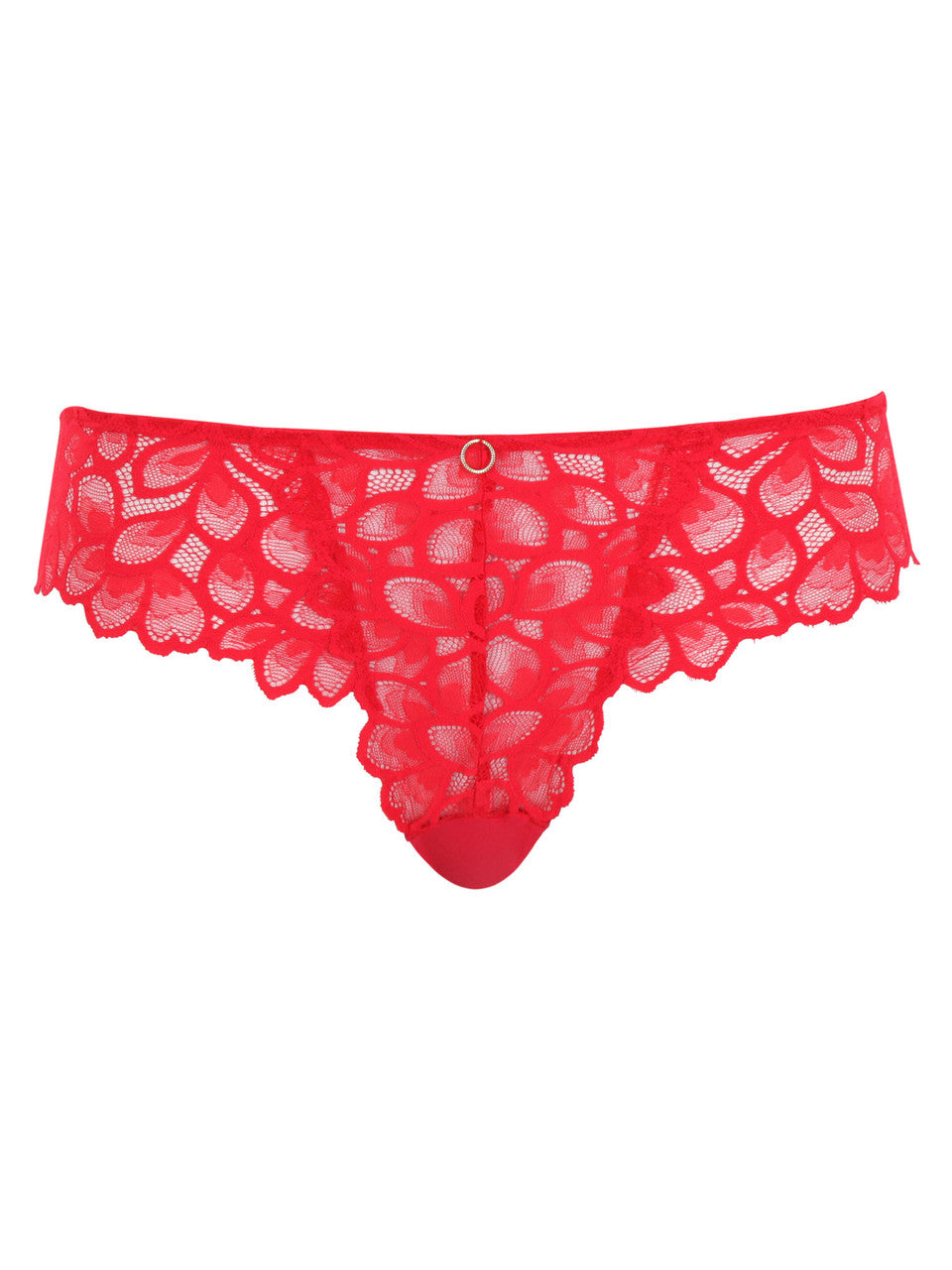 Allure Brazilian Brief 10762 - Ruby Red