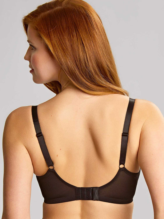 Allure Demi Plunge Bra 10763 - Black/Latte