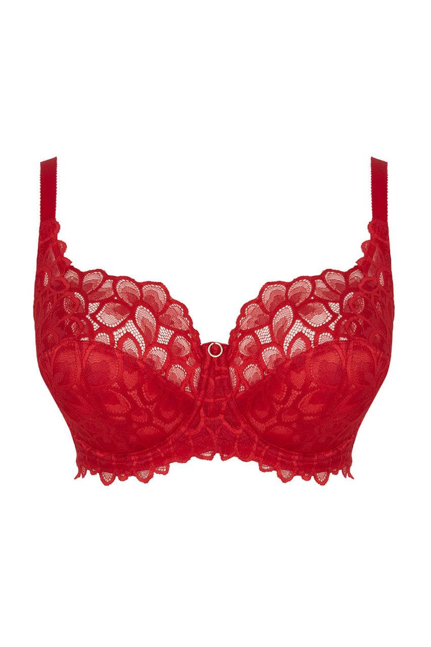 Allure Full Cup Bra 10765 - True Red