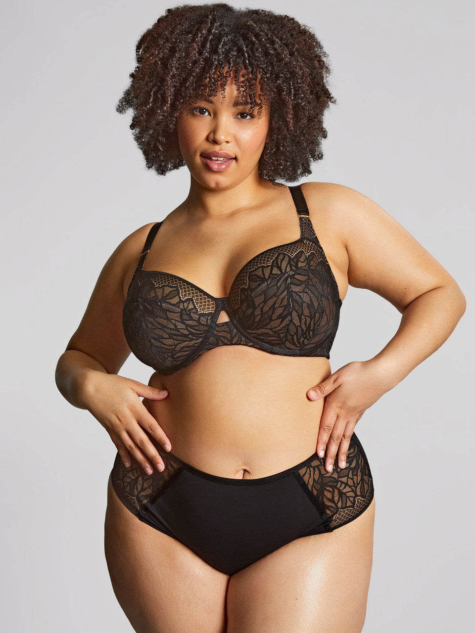 Sophia Full Cup Bra 11195 - Black