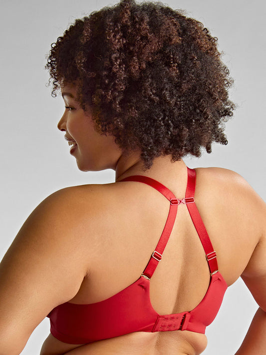 Sophia Plunge Bra 11196 - Red