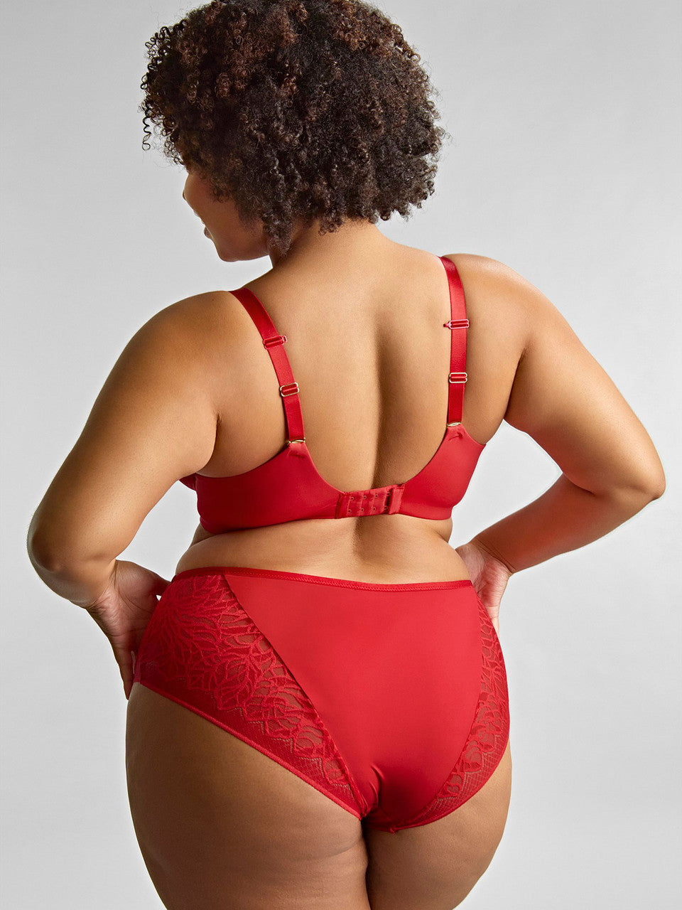 Sophia Plunge Bra 11196 - Red