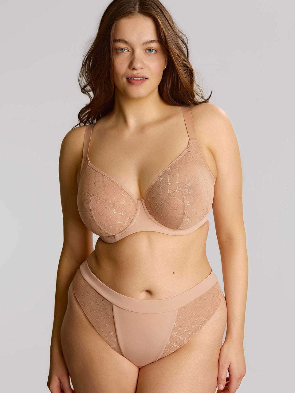Muse Plunge Bra 11446 - Cameo Rose