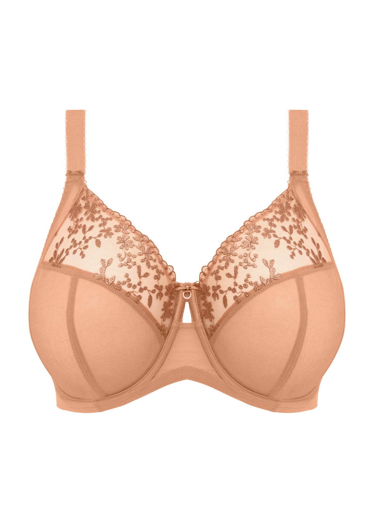 Zarla Side Support Bra EL302505 CAT - Cafe au Lait