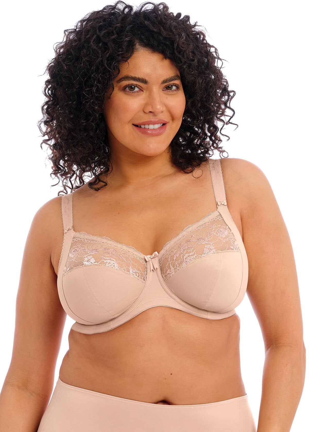 Morgan Stretch Side Support Banded Plain Bra EL4111 SAH - Sahara