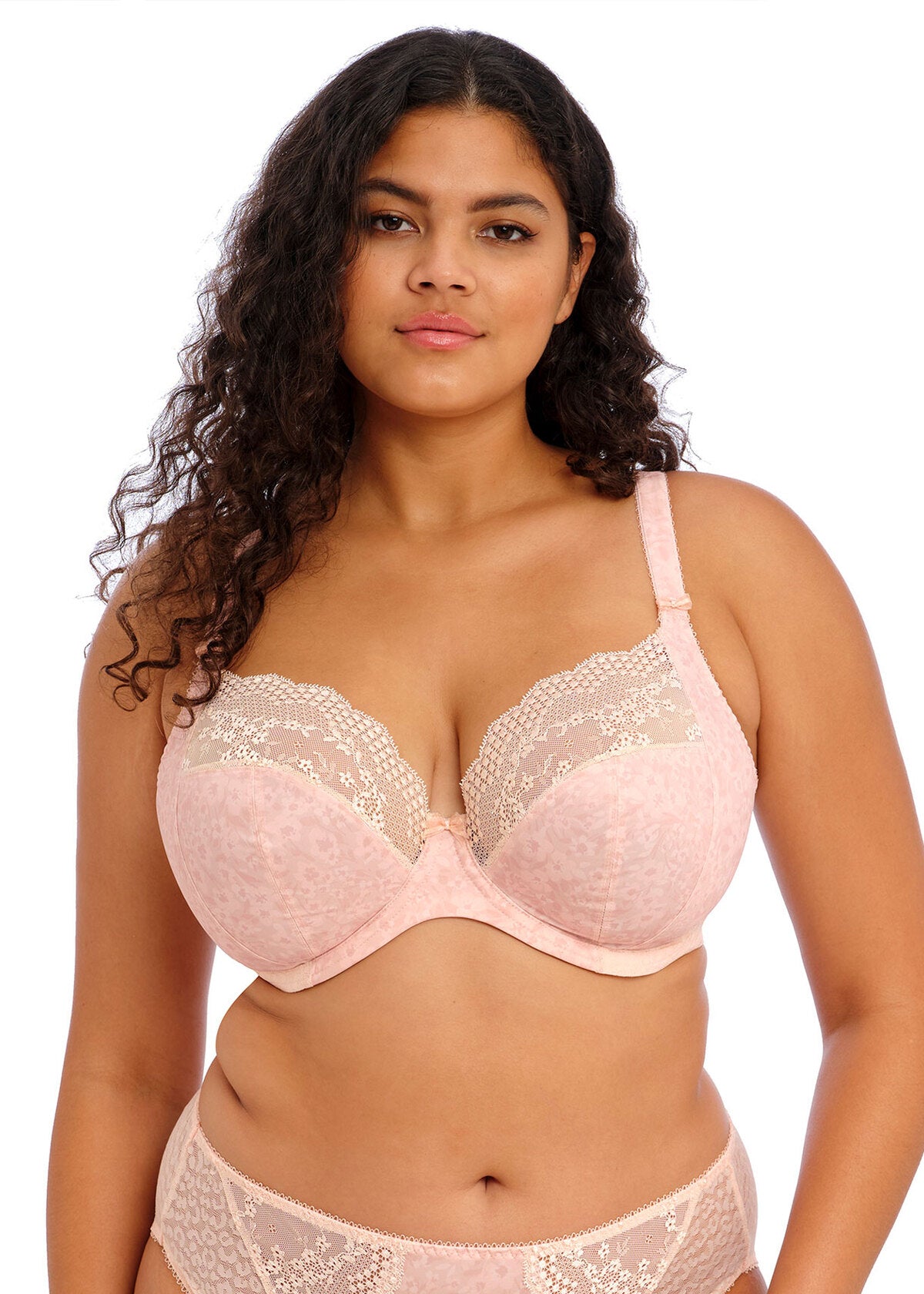 Lucie Stretch Plunge Bra EL4490 PAU - Pale Blush