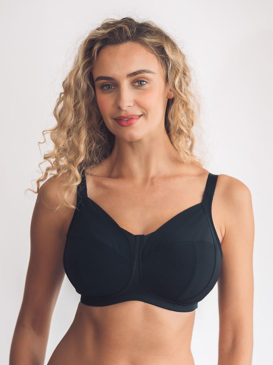 Cara Wireless Full Cup Bra 1461 - Black
