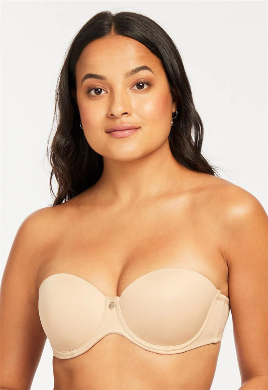 Strapless Convertible T-shirt Bra 9319 - Sand