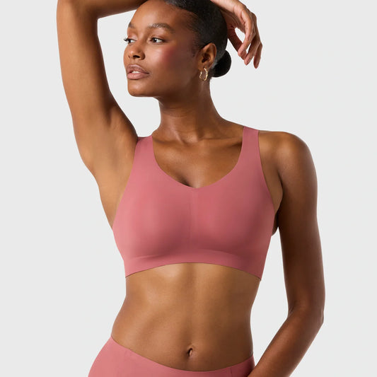 Defy (SC) Wireless T-shirt Bra - Pink Canyon