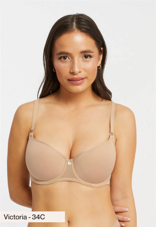 Spacer Balconette T-shirt Bra 9360 - Sand
