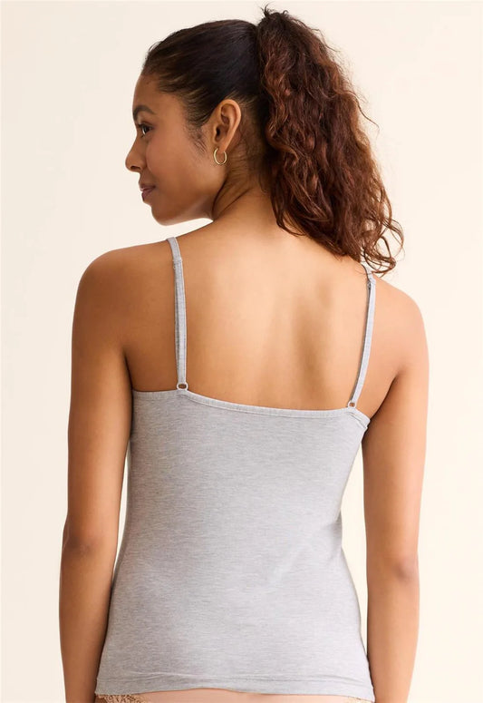 Cami with Spaghetti Straps 616 - Heather Grey