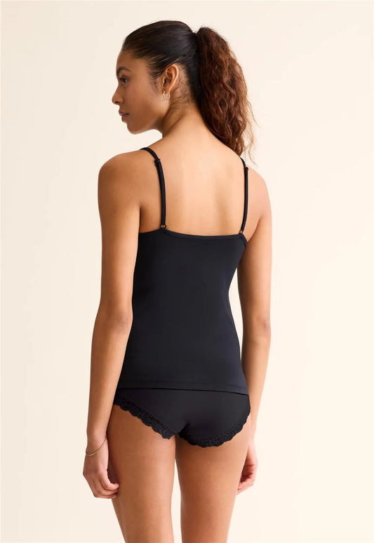 Cami with Spaghetti Straps 616 - Black
