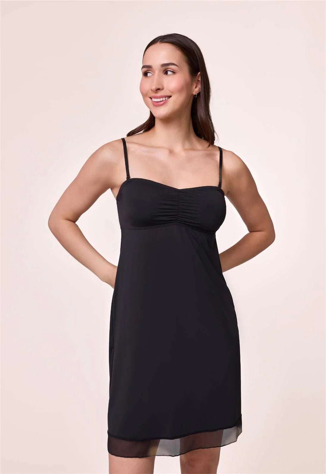 Strapless Slip 9506 - Black