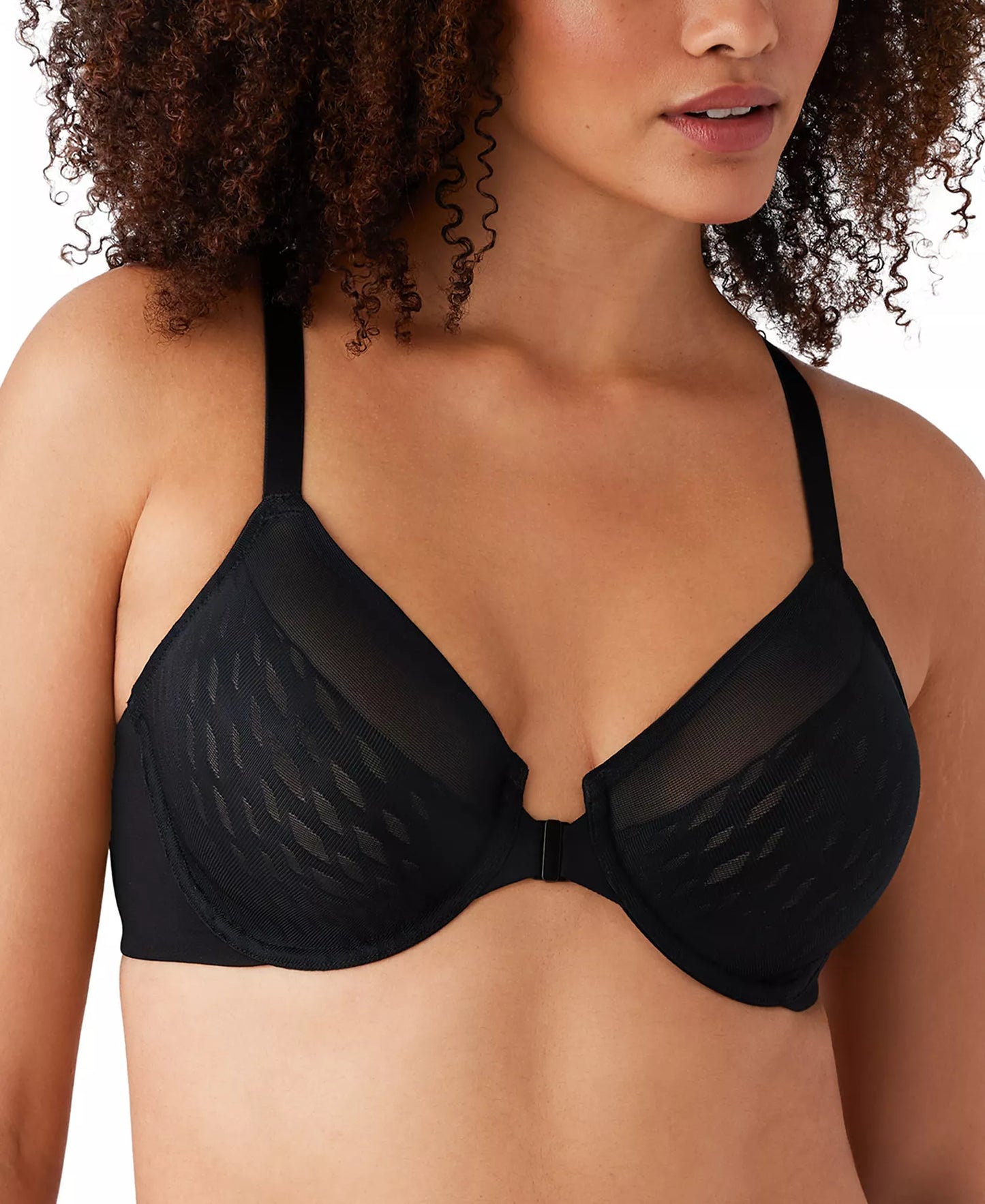 Elevated Allure Front Close Bra 855436 - Black