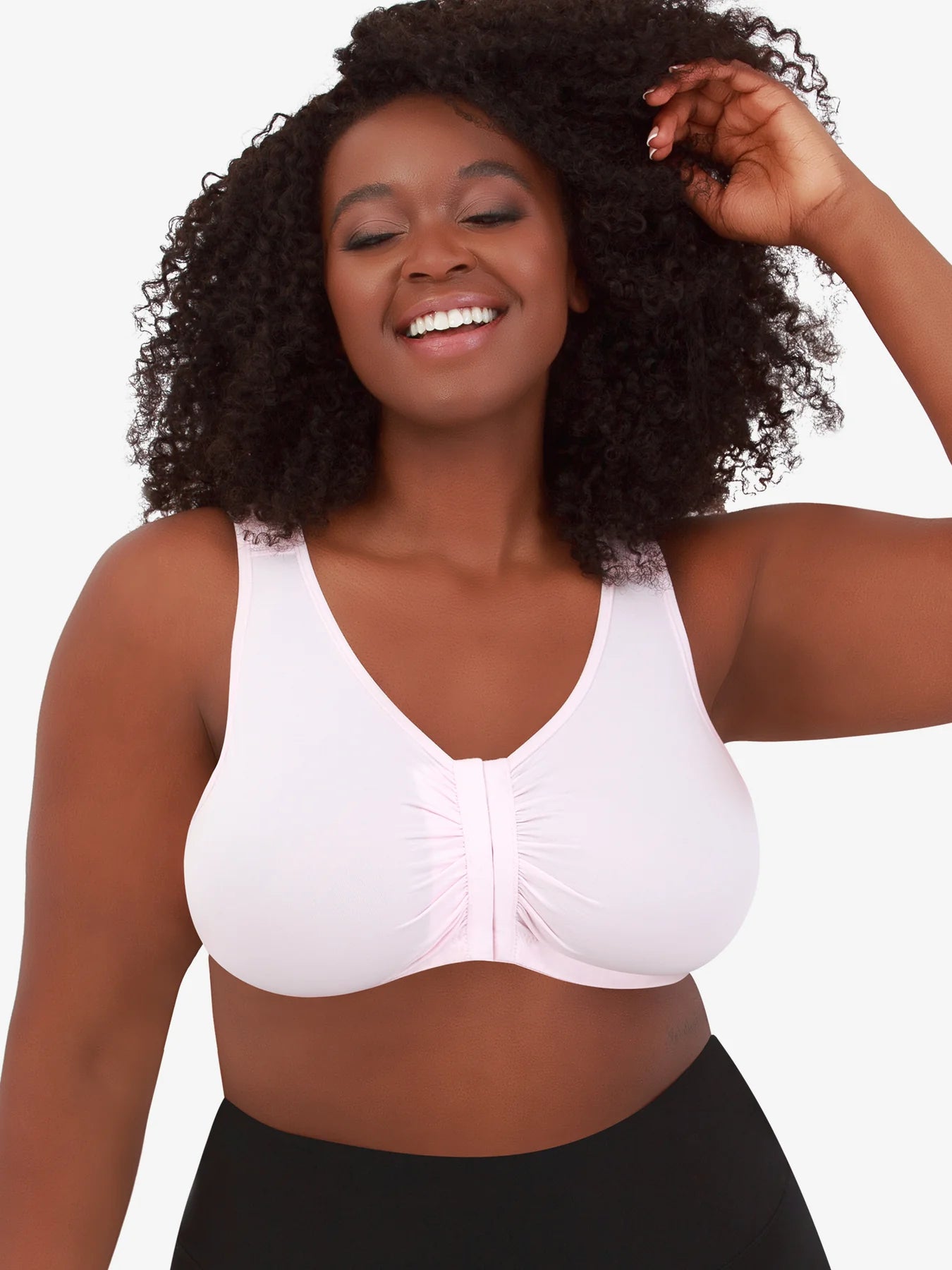 Laurel Front Close Wireless T-shirt Bra 119 - Pink Crush