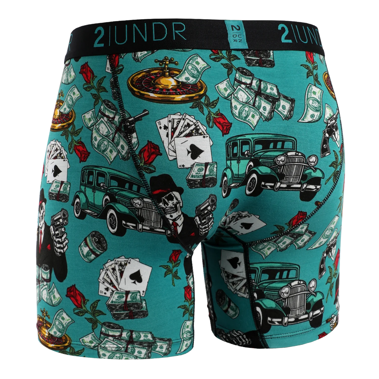 2UNDR 6" Swing Shift Boxer Brief - Mobsters