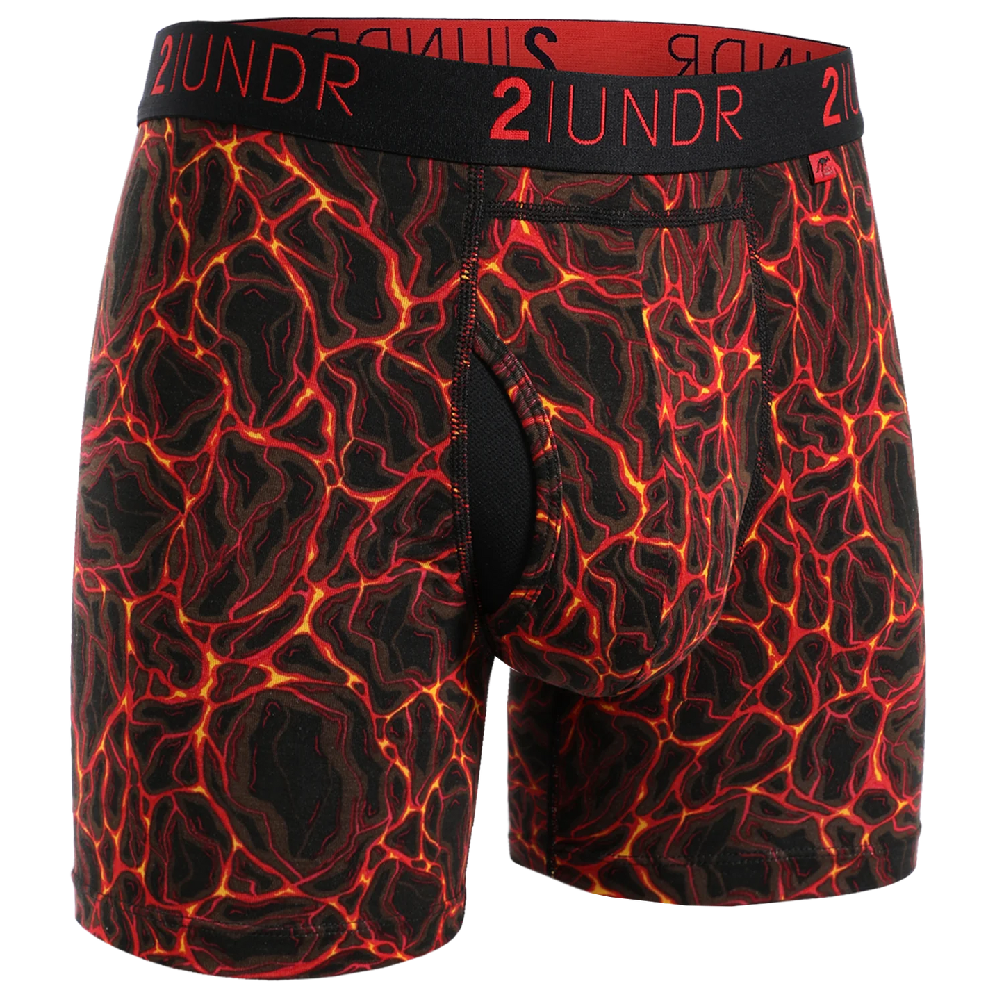 2UNDR 6" Swing Shift Boxer Brief - Inferno