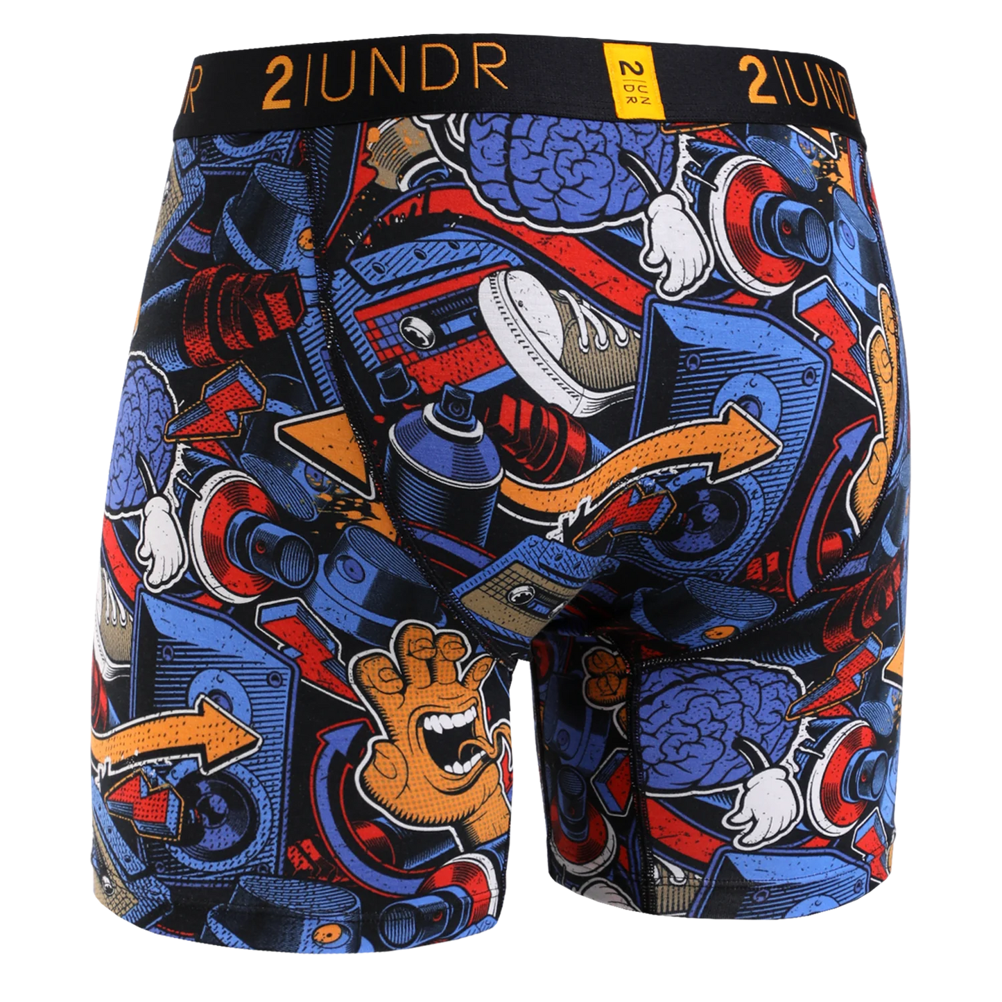 2UNDR 6" Swing Shift Boxer Brief - Megamind