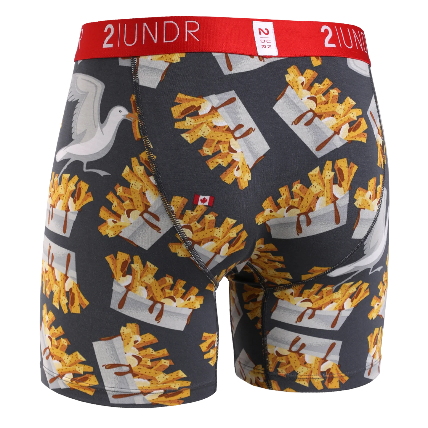 2UNDR 6" Swing Shift Boxer Brief 456 - Poutine