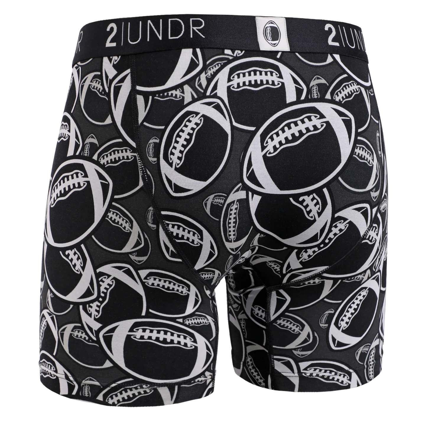 2UNDR (SC) 6" Swing Shift Boxer Brief - Grid Iron