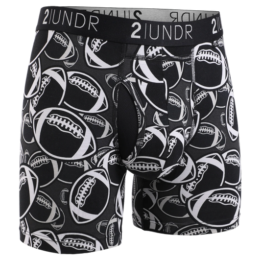 2UNDR (SC) 6" Swing Shift Boxer Brief - Grid Iron