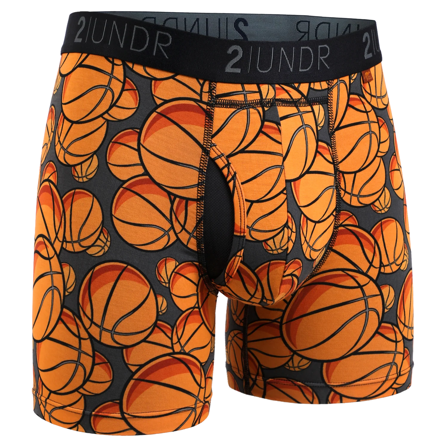 2UNDR (SC) 6" Swing Shift Boxer Brief - Hoops