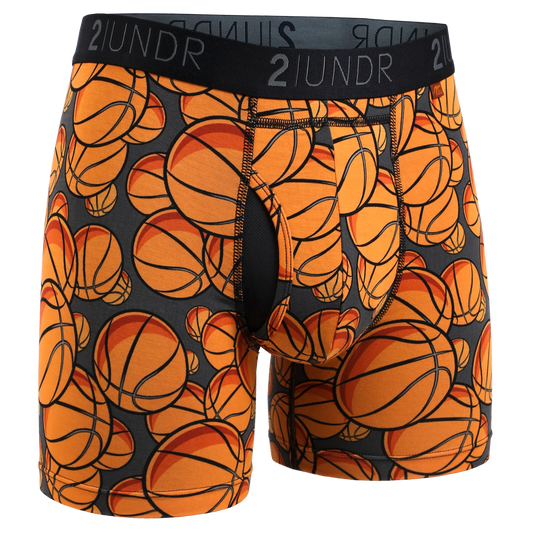 2UNDR (SC) 6" Swing Shift Boxer Brief - Hoops