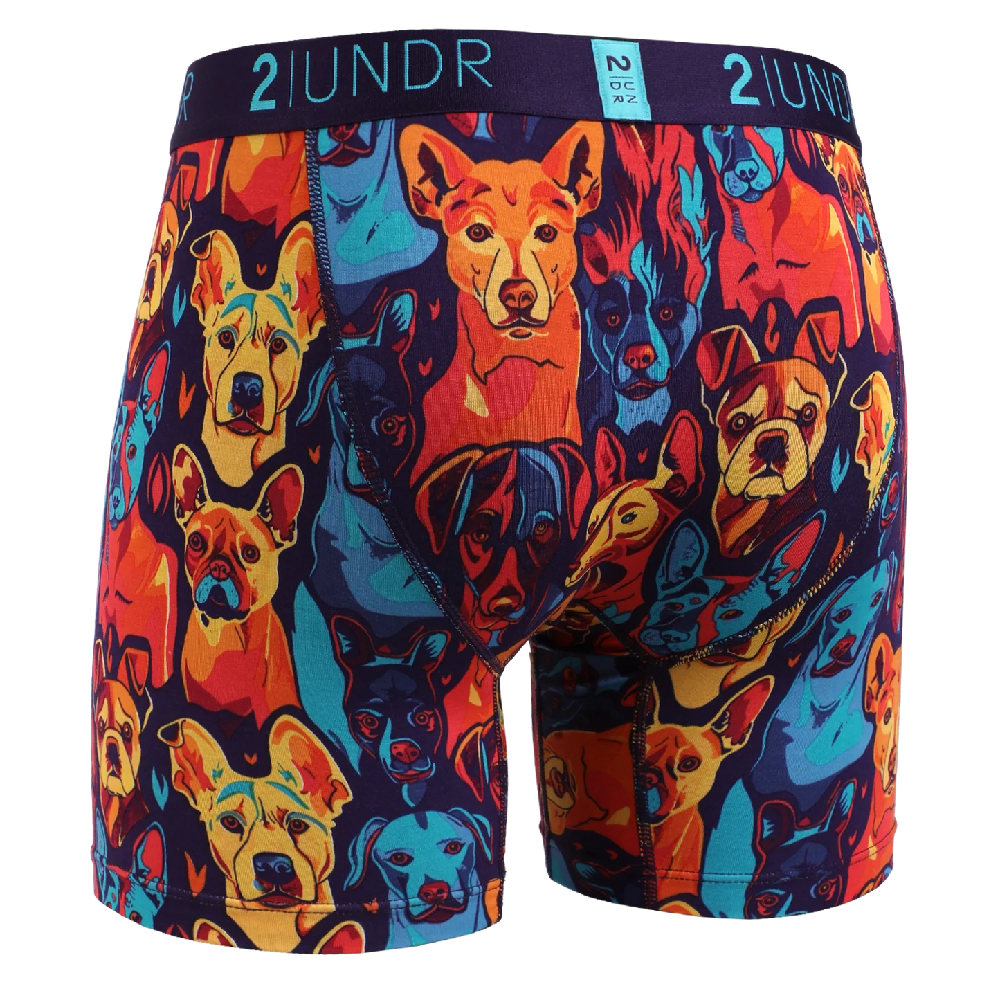 2UNDR (SC) 6" Swing Shift Boxer Brief - Man's Best Friend