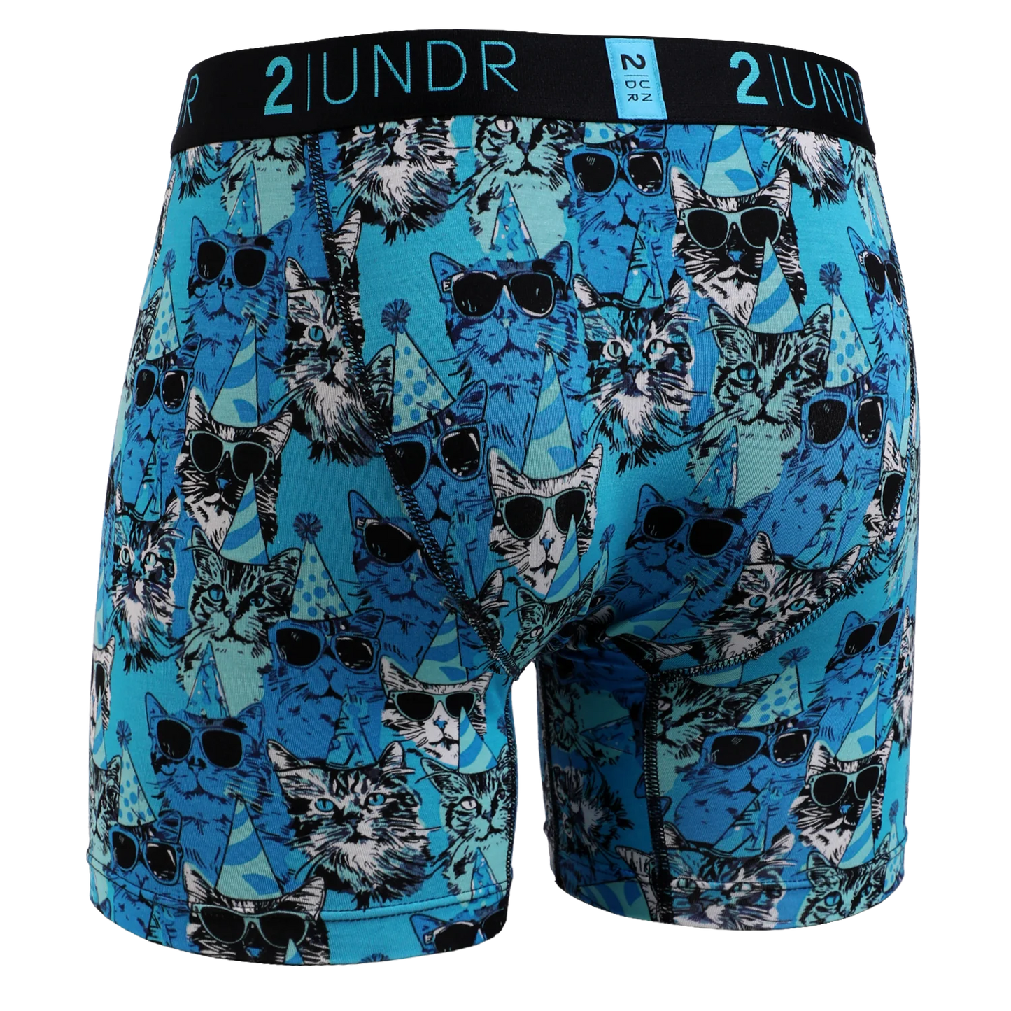 2UNDR (SC) 6" Swing Shift Boxer Brief - Kitty Corner