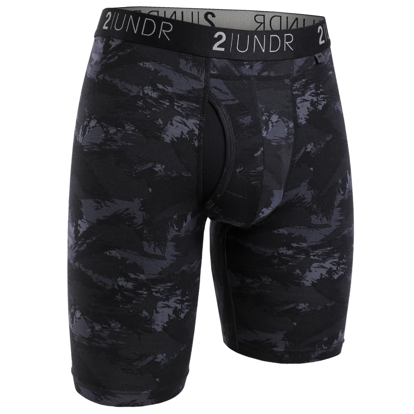 2UNDR 9" Swing Shift Long Leg - Black Storm