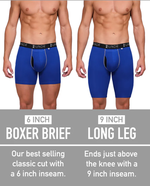 2UNDR (SC) 9" Swing Shift Long Leg - Ruby