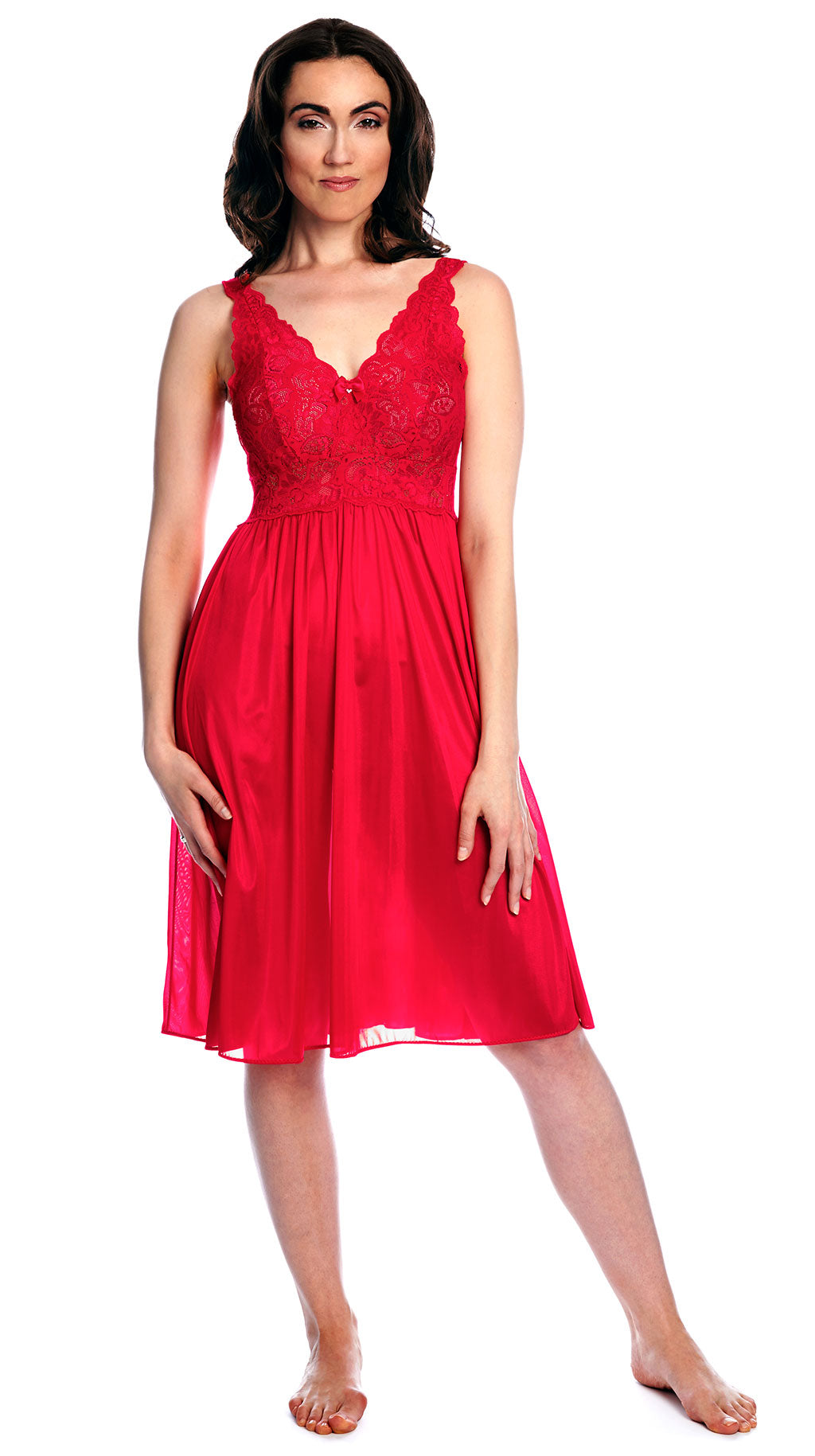 Silhouette 40" Chemise 37737 - Red