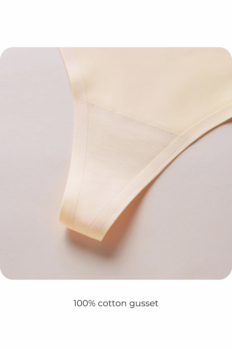 Bubble (X) Mid-Rise Thong - Black