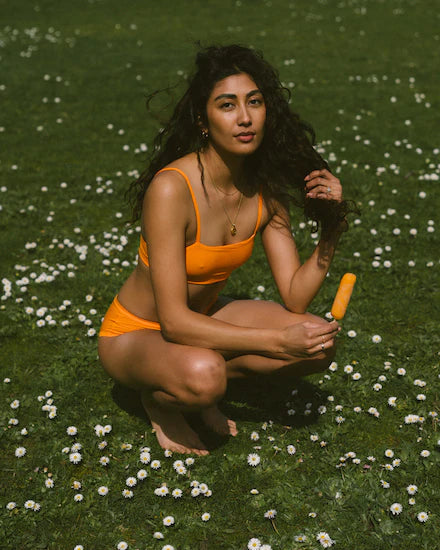 Wireless (SC) Tata Bralette - Creamsicle