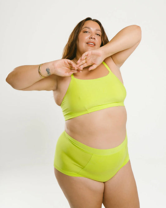 Brief (SC) Panty - Lime Punch
