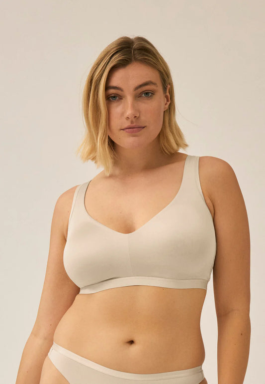 The Thursday Wireless Minimizer T-shirt Bra 5683 895 - Light Beige