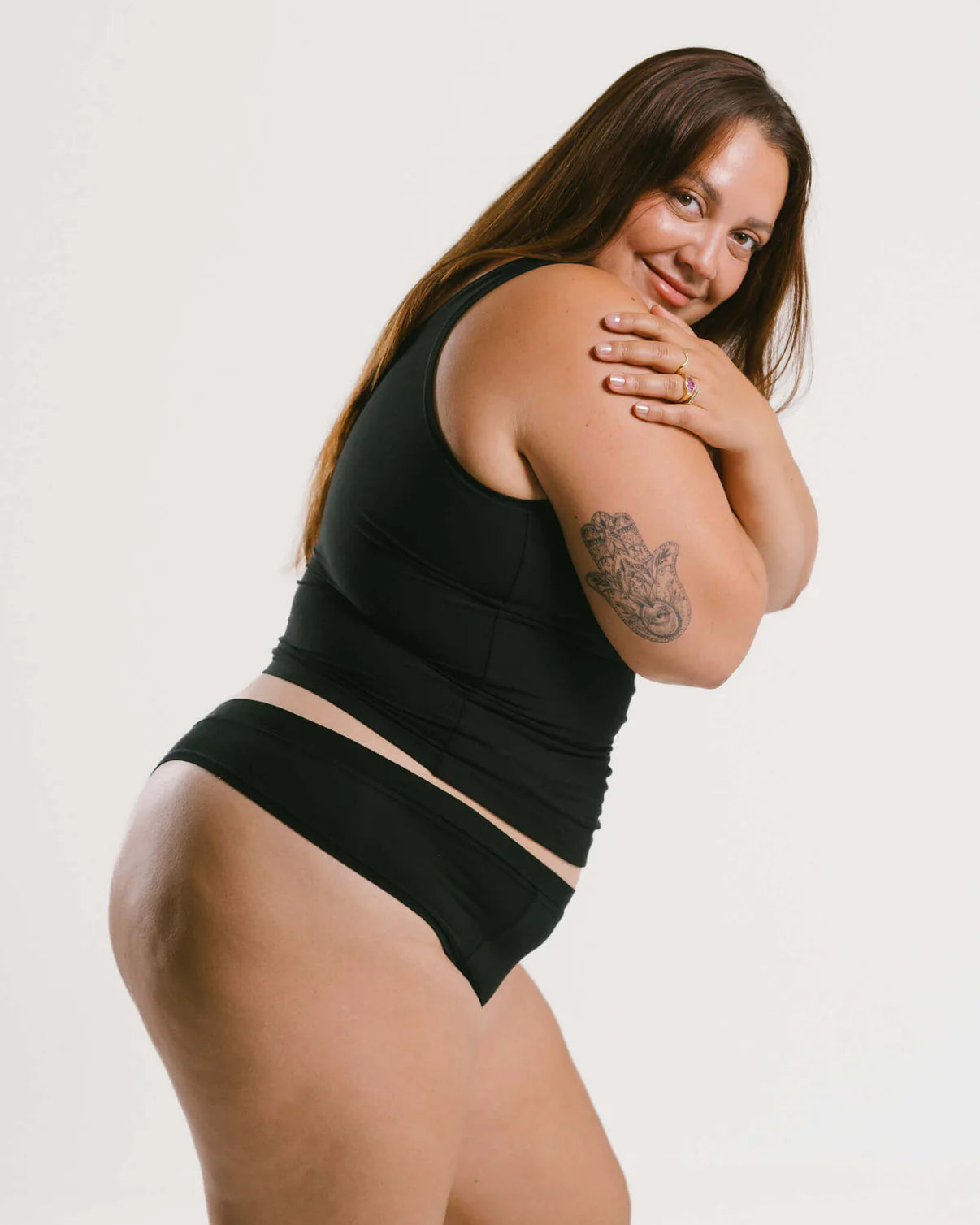 Sporty Classic Tank - Black