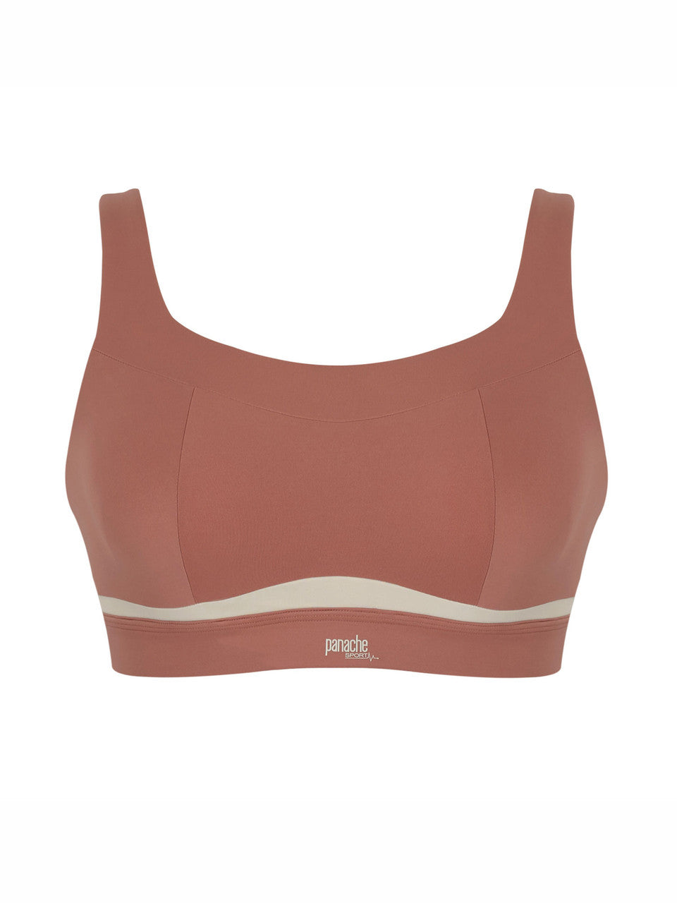 Freedom Wireless Sport Bra 7344 - Sienna Rose/Chalk